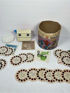 GAF View Master 1978 The Marvel All Star Gift Pak - 7 Original Reels + 11 Extra